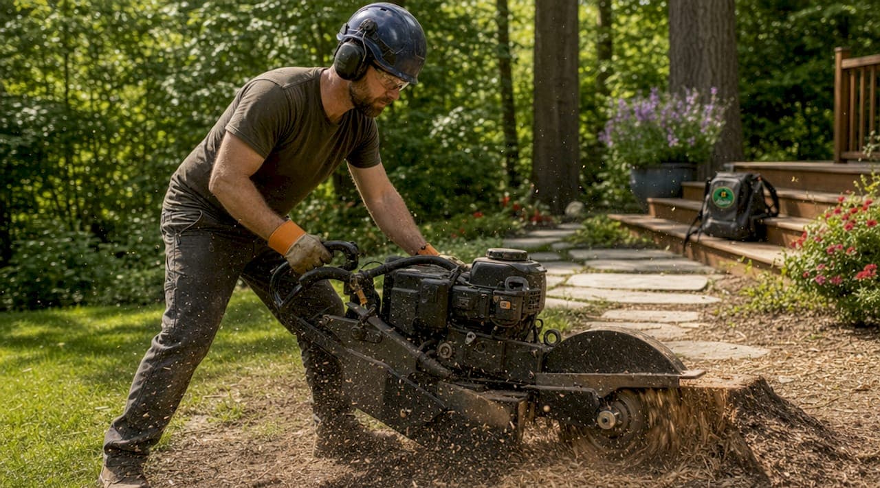 What Is Stump Grinding? A Homeowner's Clear Guide