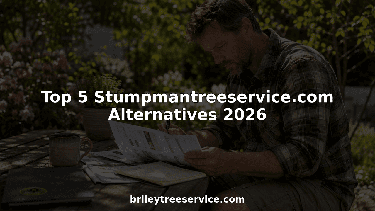 Top 5 Stumpmantreeservice.com Alternatives 2026