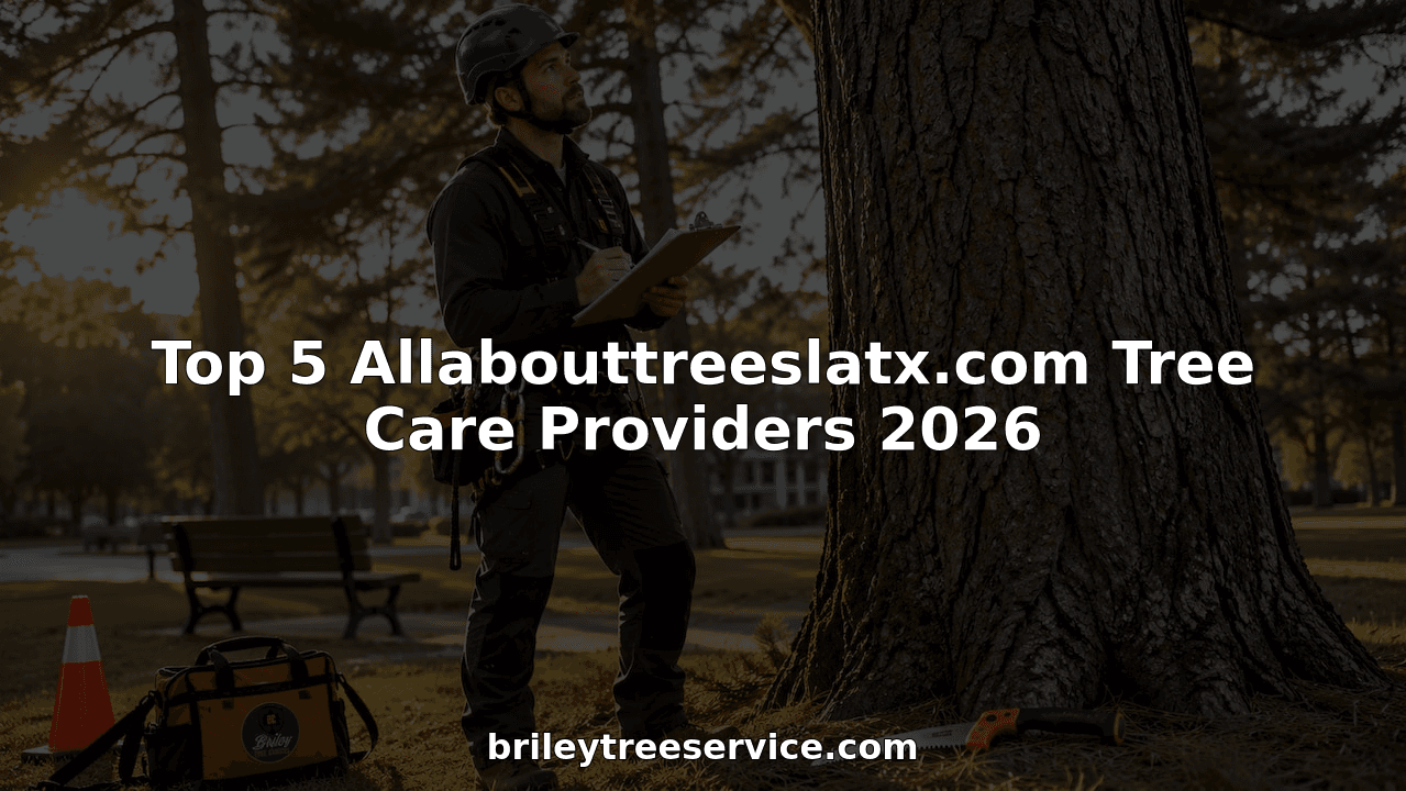 Top 5 Allabouttreeslatx.com Tree Care Providers 2026