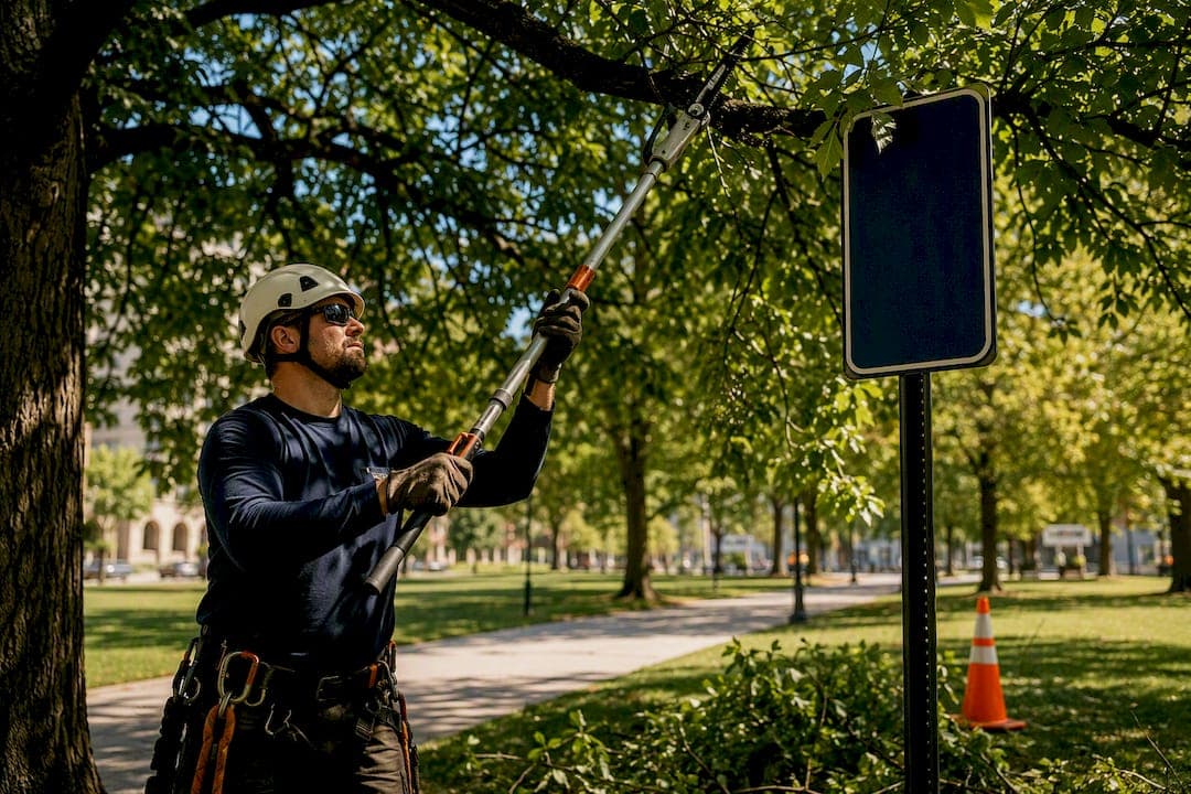 Clearance Pruning for Signage: Codes, Steps, and Timing